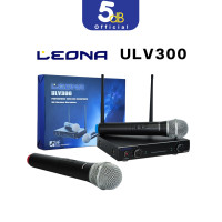 ราคา ไมโครโฟน leona ulv300 wireless ส่งสัญญาณได้สูงสุดถึง 50 เมตร รับประกัน3เดือน (12349638)