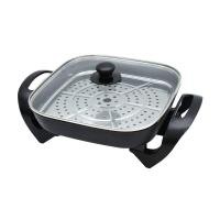 ราคา KASHIWA กระทะปิ้งย่างไฟฟ้า อเนกประสงค์ รุ่น KW-306 ฝาแก้วใส กำลังไฟ 1400 วัตถ์ เตาย่าง normal (12356417)