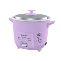 ราคา SHARP หม้อหุงข้าวไฟฟ้า Candy Collection รุ่น KSH-Q03 หม้อหุงข้าวไฟฟ้าขนาดเล็ก 0.3 ลิตร ม่วง (12356465)