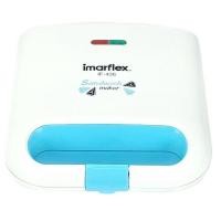 ราคา IMARFLEX เครื่องทำแซนวิช รุ่น IF-436 ทำแซนวิชได้ 2 คู่ กำลังไฟฟ้า 700 วัตต์ ทำแซนวิช if-436 436 เครื่องทำแซนวิช IF-436 ฟ้า (12354326)