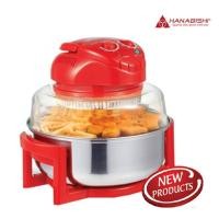 ราคา HANABISHI หม้ออบลมร้อน รุ่น MV-007 ขนาด 12 ลิตร ฮิตเตอร์แบบหลอดแก้วฮาโรเจน หม้ออบ normal (12356012)