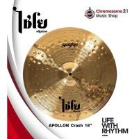 ราคา Chaiyo Cymbals Apollon ฉาบกลอง Crash 18” (12366892)