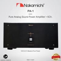 ราคา Nakamichi PA1 - Pure Analog Sound Power Amplifier/ +5Ch. Black (12339889)