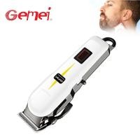 ราคา gemei ปัตตาเลี่ยนไร้สายสายแบบชาร์จ gm-6008 มีครีบปรับระดับ แบตเตอรี่ลิเที่ยมไอออน 2000 mah จอ lcd แสดงผลพลังงาน - สีขาว (12378655)