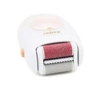 ราคา Kemei เครื่องขัดผิวด้านและส้นเท้าไร้สายแบบชาร์จ KM-3078 หัวขัดแผ่นคู่ แผ่นขัด 2 ชั้น ปรับ 2 ระดับ 2,200 rpm หัวขัดสำรอง (12380091)