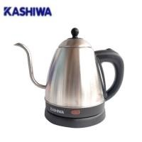 ราคา Kashiwa กาต้มน้ำไฟฟ้า ดริปกาแฟ รุ่น EK-165 ความจุ 1 ลิตร กำลังไฟ 1360 W normal (12355488)