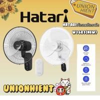 ราคา HATARI พัดลมติดผนัง รุ่น W16R1/HT-W16R6(รีโมท)(สีขาว,ดำ) ขาว (12458611)
