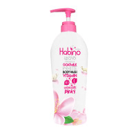 ราคา HABINO ครีมอาบน้ำเนื้อโลชั่นน้ำนม ผสมวิตามิน E และ B3 เพิ่มสารสกัดจากนมแพะ 500 มล. Pinky (12450978)