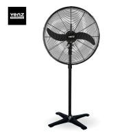 ราคา Venz เวนซ์ พัดลมอุตสาหกรรมตั้งพื้นขาเดี่ยว ใบดำ 26 นิ้ว FS-65 (12446230)