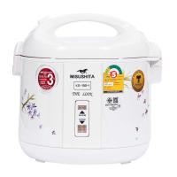 ราคา Misushita หม้อหุงข้าวอุ่นทิพย์ ขนาด 1.8 ลิตร รุ่น KS-19S-1 (White) ลายดอกเอื้องมะเขือ (12451707)