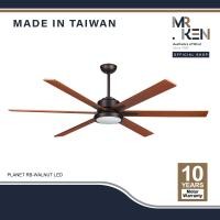 ราคา MR.KEN พัดลมเพดาน รุ่น PLANET +รีโมท RB-WALNUT(วอลนัท) 84นิ้ว/ไฟLED-รีโมท (12470694)
