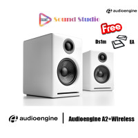 ราคา SoundStudio ลำโพงบลูทูธ Audioengine A2 Wireless Speaker ลำโพงไร้สาย พิเศษฟรี DS1M White (12487426)
