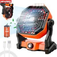 ราคา Super LED พัดลมพกพาไร้สาย รุ่น X20 พัดลมฉุกเฉิน แคมป์ปิ้ง fan พัดลมตั้งแคมป์ พัดลมอเนกประสงค์ ใช้งานได้ทุกสถานที่ X20-Orange (12488192)