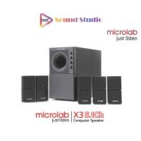 ราคา SoundStudio Microlab รุ่น X3 51 Speaker 51 Ch 166 Watt ลำโพงคอมพิวเตอร์ รองระบบเสียง 51 X3/5.1 (12487521)