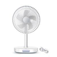 ราคา Super LED KM-0326 พัดลม พัดลมตั้งโต๊ะ Fan and LED 8 นิ้ว พร้อมโคมไฟLED ชาร์จไฟUSB พัดลม พัดลม (12488153)