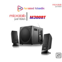 ราคา SoundStudio Microlab M300 BT Bluetooth Speaker 21 ch ลำโพงบลูทูธ 21 สินค้าใหม่จาก Microlab M300BT (12487241)