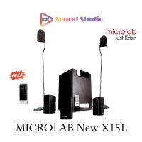 ราคา SoundStudio MICROLAB New X15L ริมแดง ชุดมินิโฮมเธียเตอร์ 51 New X15L (12487020)