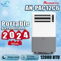 ราคา Aconatic แอร์เคลื่อนที่ ขนาด 12000 BTU Portable Air Conditioner รุ่น AN-PAC12C6 ชำระสด (12569999)