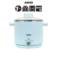 ราคา AIKO AK-F15 สีฟ้า หม้อต้มไฟฟ้าอเนกประสงค์ สแตนเลส 304 ความจุ 1.5 ลิตร *** รับประกัน 1ปี (12567484)