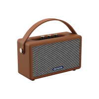 ราคา AIWA Retro Play Bluetooth Speaker ลำโพงบลูทูธพกพา BASS++ น้ำตาล (12577250)