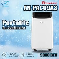 ราคา Aconatic แอร์เคลื่อนที่ ขนาด 9000 BTU Portable Air Conditioner รุ่น AN-PAC09A3 ผ่อนชำระ 0 % (12569998)