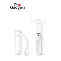 ราคา Jisulife Life 8 / Life8 Plus Handheld Fan พัดลมมือถือ พัดลมพกพา White (Life8) (12603356)