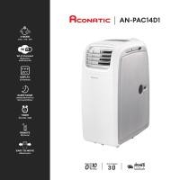 ราคา Aconatic แอร์เคลื่อนที่ ขนาด 14000 BTU Portable Air Conditioner รุ่น AN-PAC14D1 เย็นเร็ว ทำงานเงียบ (12601036)