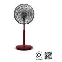 ราคา Mitsubishi Electric พัดลมตั้งโต๊ะกึ่งตั้งพื้น ขนาดใบพัด 16 นิ้ว รุ่น R16A-GC ใหม่! CLASSY RED (12620867)