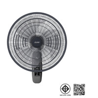 ราคา Mitsubishi Electric พัดลมติดผนัง ขนาดใบพัด 18 นิ้ว รุ่น W18A-RC แบบรีโมท ใหม่! เทา (12620889)