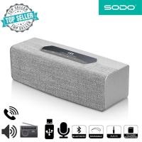 ราคา STORETEX ลำโพงไร้สายบลูทูธ SODO M2portable wireless speaker รุ่น M2 สี เทา normal (12600308)
