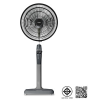 ราคา MITSUBISHI ELECTRIC พัดลมตั้งพื้น รีโมท ใบพัดขนาด 18" รุ่น LV18A-RC Classy Gray (12625974)