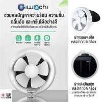 ราคา IWACHI พัดลมดูดอากาศ แบบติดกระจก 8" 25W. (12639212)