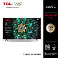 ราคา TCL ทีวี 75 นิ้ว 4K Mini QLED Google TV รุ่น 75Q6C HVA Panel ระบบปฏิบัติการ Google/MEMC 120 Hz/VRR 288 Hz/HDR10+ - WIFI ดำ (12650123)