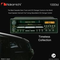 ราคา Nakamichi 1000td : The Best Cassette Deck Tuner and CD Changer Control in the World Black (12628838)
