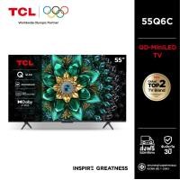 ราคา TCL ทีวี 55 นิ้ว 4K Mini QLED Google TV รุ่น 55Q6C HVA Panel ระบบปฏิบัติการ Google/MEMC 120 Hz/VRR 240 Hz/HDR10+ - WIFI ดำ (12650145)