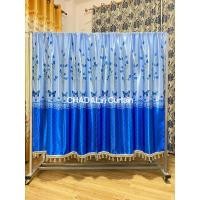 ราคา CDL ผ้าม่านสอดลวด ม่านสอดลวด ม่านเย็บสอดลวด ม่านหน้าต่างร้อยเส้นลวด(ราคา1 ผืน) 100*130 ดอกไม้ฟ้า(หนา)สอดลวด (12658571)