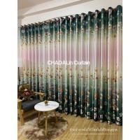 ราคา CDL ผ้าม่าน หน้าต่าง ผ้าม่านสำเร็จรูป ม่านตาไก่ ม่านหน้าต่าง 130*130 ชบาจีนเขียว (12658593)