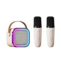 ราคา A Lot Tech K12 ลำโพงบลูทูธพร้อมไมโครโฟน คาราโอเกะไร้สาย เปลี่ยนเสียงได้ มีเอฟเฟกต์เสียงในตัว น้ำหนักเบา พกพาง่าย By Alot เบจ +2 ไมโครโฟน (12671979)