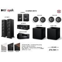 ราคา ONKYO TX RZ50 + KEF META Q11+ Q6C+Q3 + KUBE12 MIE X2 + POLK V80 X4 SET SATIN BLACK COLOR (12666969)