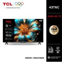 ราคา TCL ทีวี 43 นิ้ว 4K QLED Colorful Google TV รุ่น 43T6C HVA Panel ระบบปฏิบัติการ Google/Gaming TV/AIPQ/MEMC 60 Hz - WIFI ดำ (12650126)
