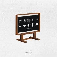 ราคา SKILLED ป้ายตั้งหน้าร้าน ไม้ไทยเนื้อแข็ง รุ่นเตี้ย แบบ F-1ป้ายแนวนอน โพลีคาร์บอเนตใส (12660728)