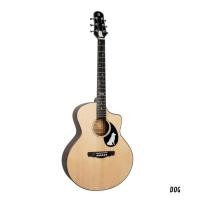 ราคา Natasha กีตาร์โปร่ง DOG ขนาด 41 นิ้ว กีตาร์โปร่งไฟฟ้า พร้อมกระเป๋า และอุปกรณ์ โปร่งไฟฟ้า (12724193)