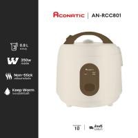 ราคา Aconatic หม้อหุงข้าว หม้อหุงข้าวไฟฟ้า ขนาด 0.8 ลิตร รุ่น AN-RCC801 (รับประกัน 1 ปี) (12703275)