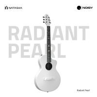 ราคา Natasha Asteroid Guitar Carbon Fiber กีต้าร์โปร่งคาร์บอน เสียงดี White โปร่งไฟฟ้า OS1 (12721986)