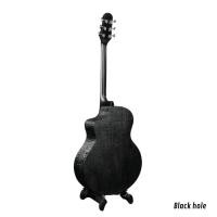ราคา Natasha กีตาร์โปร่ง Black Hole ขนาด 41 นิ้ว กีตาร์โปร่งไฟฟ้า พร้อมกระเป๋า และอุปกรณ์ โปร่งไฟฟ้า (12722443)