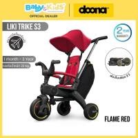 ราคา Doona Liki Trike S3 รถเข็นจักรยานสามล้อ Flame Red (12189405)