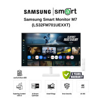 ราคา Samsung Smart Monitor M7 M70F 32" 4K Samsung Vision AI (LS32FM701UEXXT) (12764241)