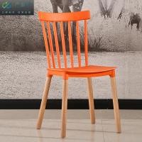 ราคา Decor-A เก้าอี้พลาสติก เก้าอี้ขาไม้บีช เก้าอี้ทานอาหาร เก้าอี้โครงขาไม้ที่นั่งพลาสติกเกรด PP แสด (12823147)