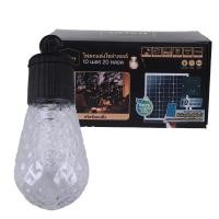 ราคา DECOS ไฟตกแต่งโซล่าเซลล์ 10 ม. 20 หลอด (Warm White) |ZWF| เอดิสัน WIP (12816450)