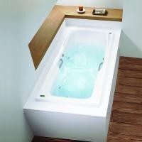 ราคา CRISTINA อ่างอาบน้ำ รุ่น TARA-B 170x70 cm. อ่างระบบน้ำวนแบบฝังเคาท์เตอร์ ขาว (10331004)